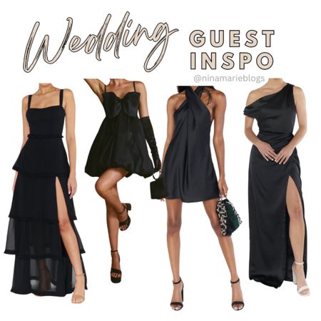 Wedding guest
Black dress 
Formal dress

#LTKparties #LTKstyletip #LTKwedding