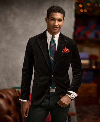 Polo Ralph Lauren Men's Modern Velvet Tuxedo Jacket - Macy's | Macy's