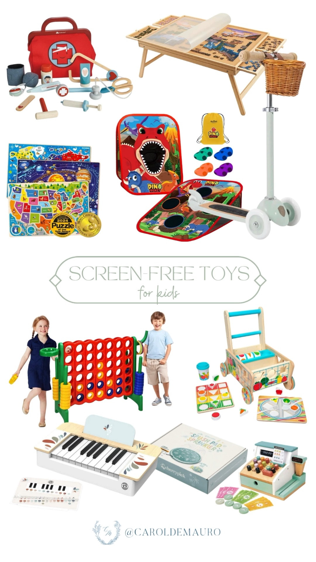 Putting this list in my cart before my kids even ask. Screen-free and mom-approved, we love to see it!

analog activities, toddler toys, mom hacks, quality time with kids, learning through play

#LTKKids