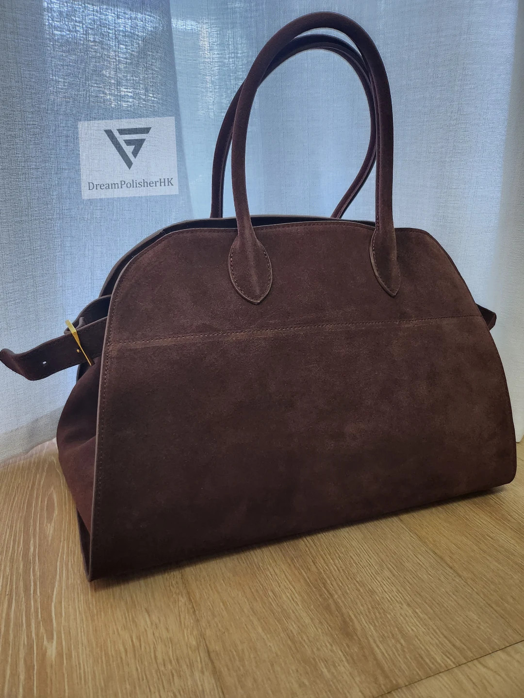 Handmade Chamois Bag Tote Bag Large Capacity Commuter Bag - Etsy | Etsy (US)