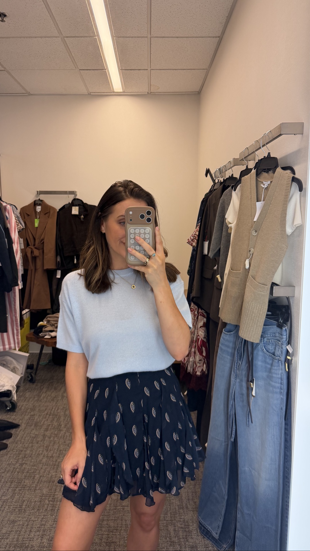 Nordstrom anniversary sale/ Nsale￼matching skirt set with cashmere sweater

#LTKSaleAlert