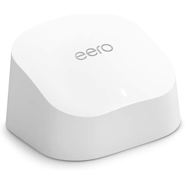 Amazon eero 6 dual-band mesh Wi-Fi 6 router, with built-in Zigbee smart home hub | Amazon (US)