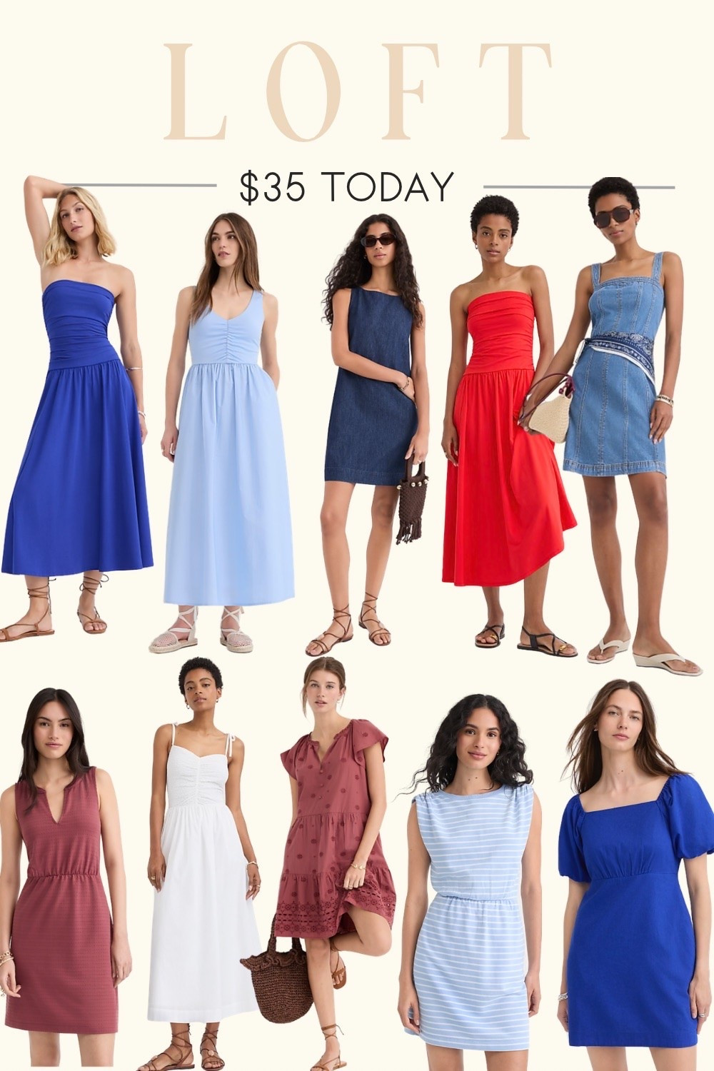 Omg these Loft dresses at $35 is insane!

#LTKSaleAlert #LTKOver40 #LTKWorkwear