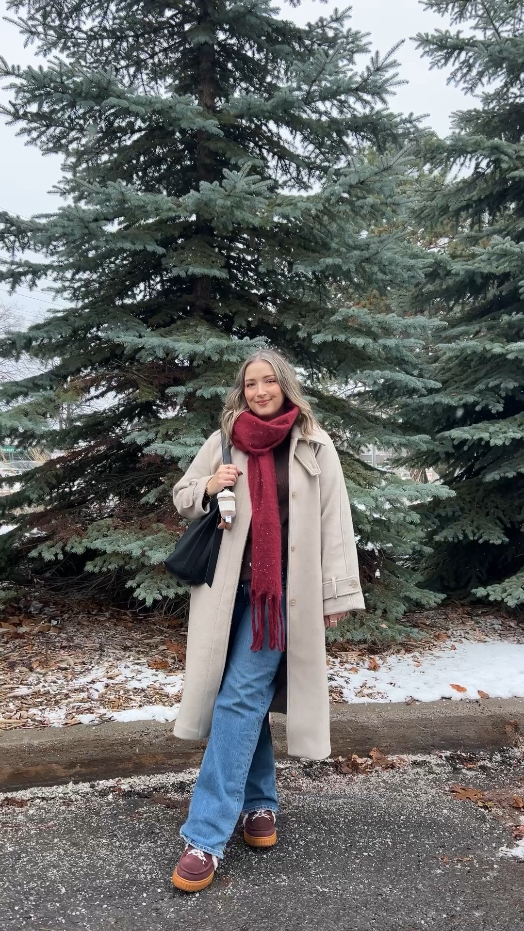 Today’s winter outfit! Wearing 32 in the jeans, sized up to XL in the brown sweater. Linked similar long wool coats. Sorel boots are warm & waterproof, consider sizing up if you plan to wear thick socks. Canadian Old Navy links are under “similar products”


#LTKwinter #LTKmidsize #LTKstyletip