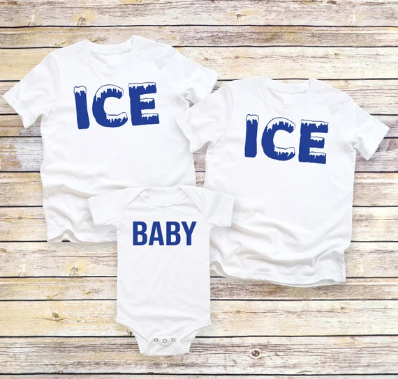 Ice Ice Baby Family Halloween Costumes Ice Ice Baby Family - Etsy | Etsy (US)