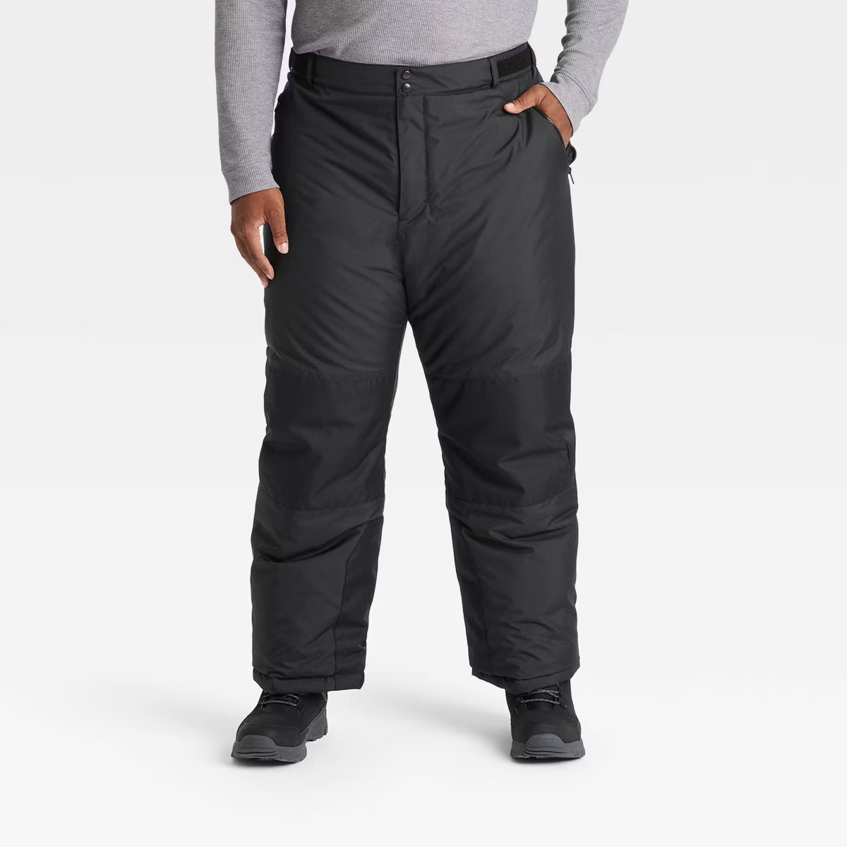 Men's Big Snow Pants - All In Motion™ Black Onyx 5XL | Target