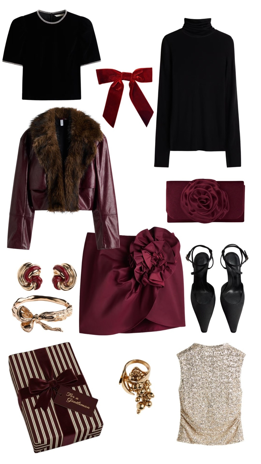 Loving this holiday party look from H&M! 
Holiday/Christmas outfit! Holiday party outfit! Winter outfit! H&M - affordable Christmas outfit 

#LTKHoliday #LTKFindsUnder50 #LTKSeasonal