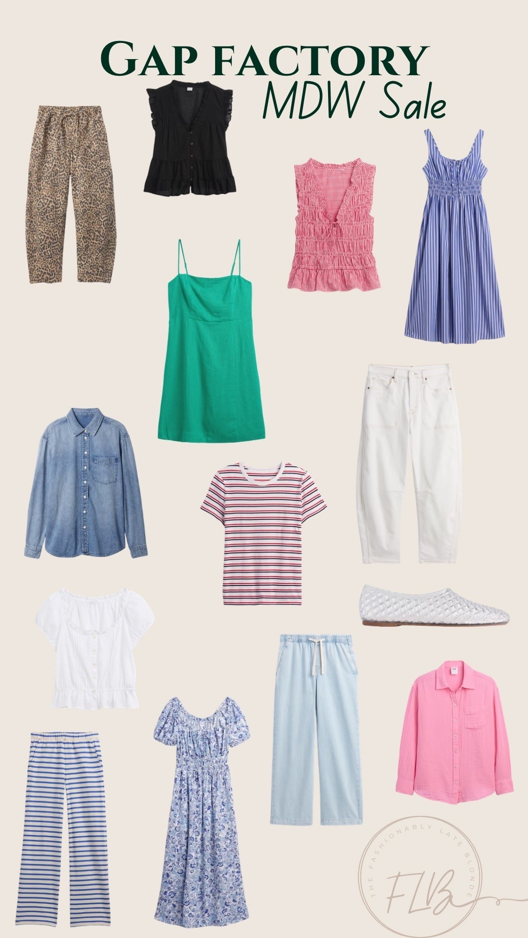Gap factory Memorial Day sale. Women’s finds.


Dresses, summer style, Americana, American style, red white and blue, barrel jeans

#LTKootd #LTKSaleAlert