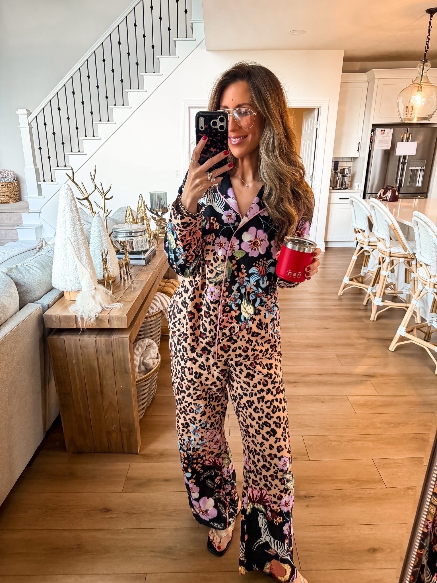 This luxurious pajama set is a great gift idea, satin pajamas, matching set, gifts for her, gifts for mom, themominstyle
Size medium

#LTKHoliday #LTKmomlife #LTKGiftGuide