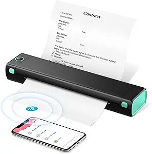 Itari Portable Thermal Printer Wireless Travel - M08F Letter Bluetooth Mobile Printer Compatible ... | Amazon (US)