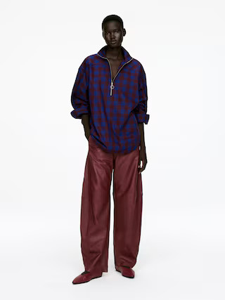 Pointy Leather Flats | Arket UK