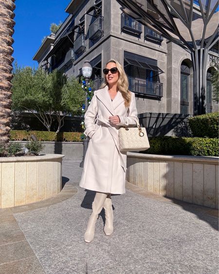 I just shared the 30 best long beige coats for women on my blog but here’s my top 10 including this belted ivory wool coat that’s super warm, chic and has pockets big enough for your phone! I’ve also linked the cream knee high boots as they’re such a good match for a monochromatic Winter outfit.

#LTKSeasonal #LTKworkwear #LTKstyletip
