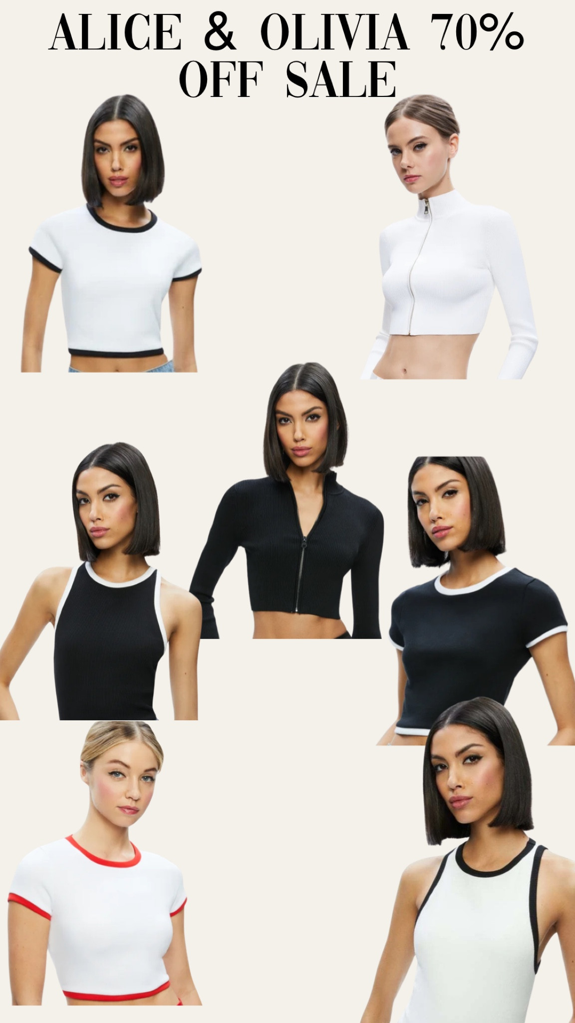 Alice & Olivia SALE!! Perfect gameday basics! 

#LTKFindsUnder50 #LTKStyleTip #LTKFindsUnder100