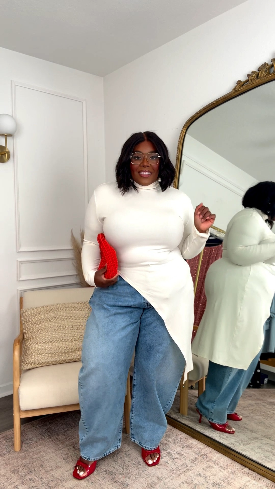 Finally wearing these incredible jeans for the first time! This year we are wearing our clothes more! 

Jeans 20 
Top XL


#LTKSaleAlert #LTKFindsUnder50 #LTKPlusSize