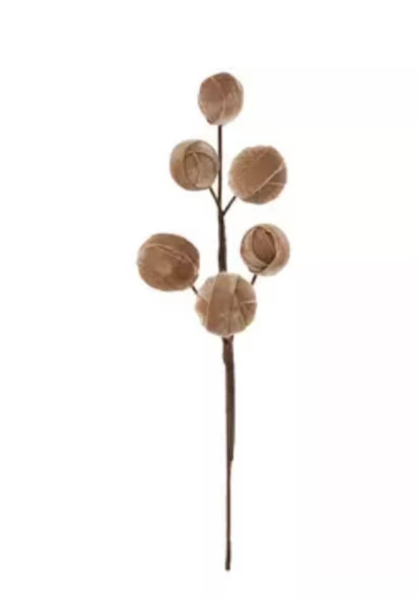 Golden Brown Velvet Ball Pick for Christmas Diy Floral Arrangement Decoration Christmas Tree or W... | Etsy (US)