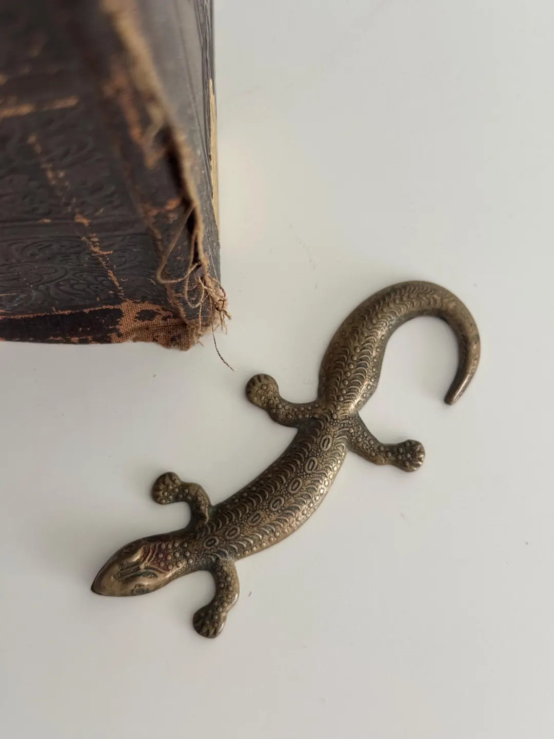 Vintage Brass Lizard, Vintage Brass Home Decor, Unique Lizard Figurine - Etsy | Etsy (US)