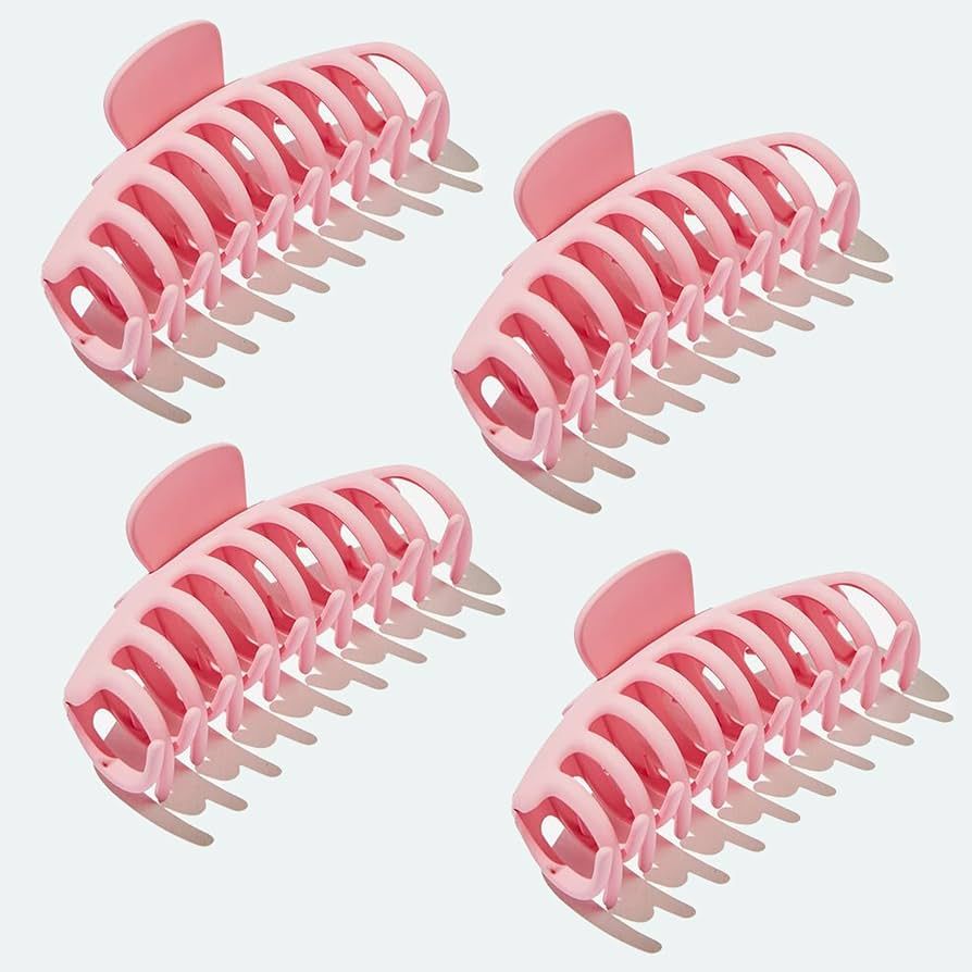 Chic & Sleek Hair Claw Clips for Women, Strong Hold Hair Clip for Thick Hair, 4 Inch Non-Slip Fashio | Amazon (US)