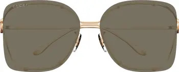 Gucci 60mm Square Sunglasses | Nordstrom | Nordstrom