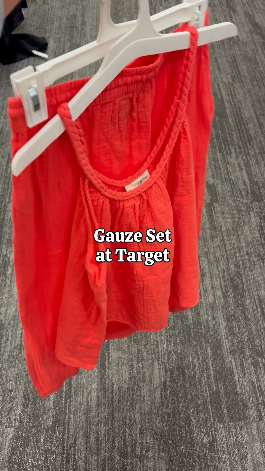 Gauze “set” pair together or as separates! Love the braided detail & material is perfect for warmer days 🤩🫶🏻 great for traveling 

#LTKSaleAlert #LTKTravel #LTKStyleTip