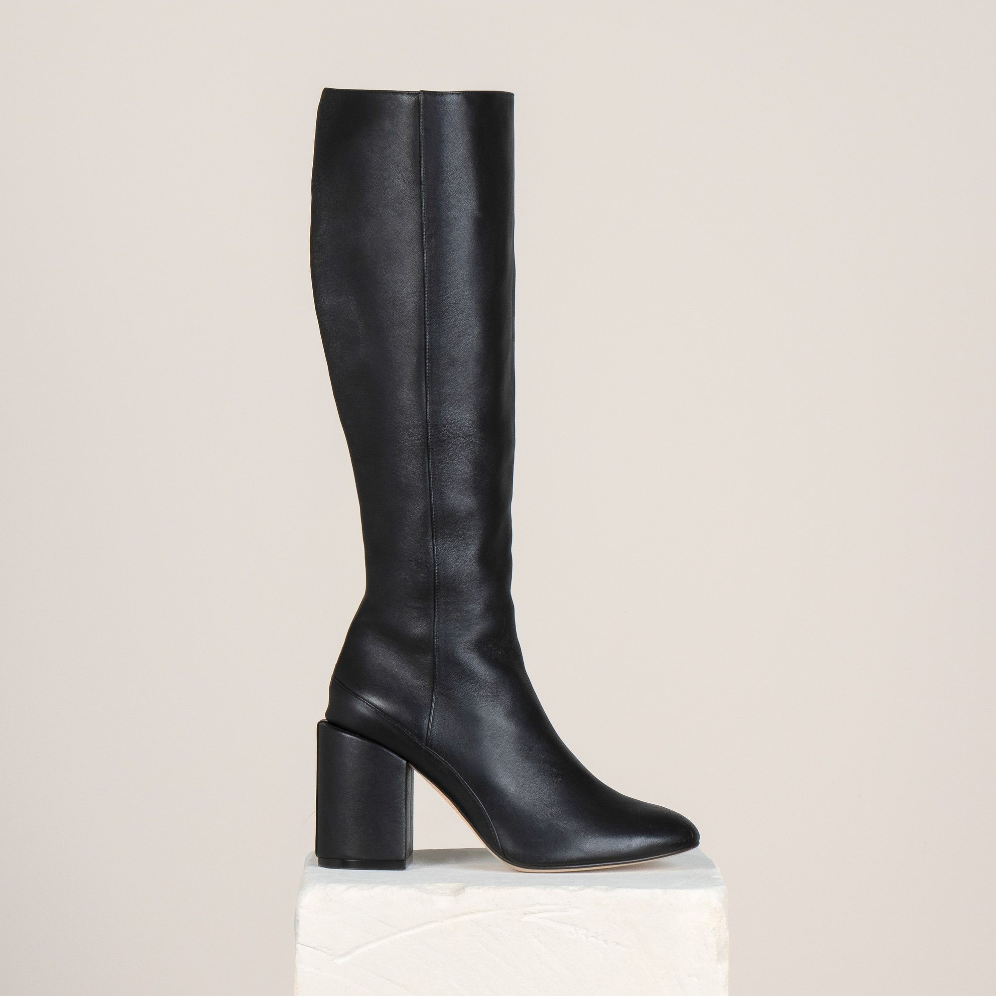 ELLE KNEE BOOT, BLACK | Dear Frances