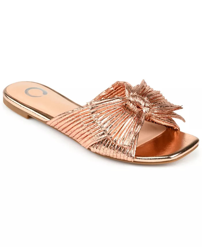Women's Serlina Bow Flat Sandals | Macy's