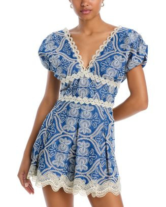 Waimari Cassandra Embroidered Mini Dress  | Bloomingdale's Women | Bloomingdale's (US)