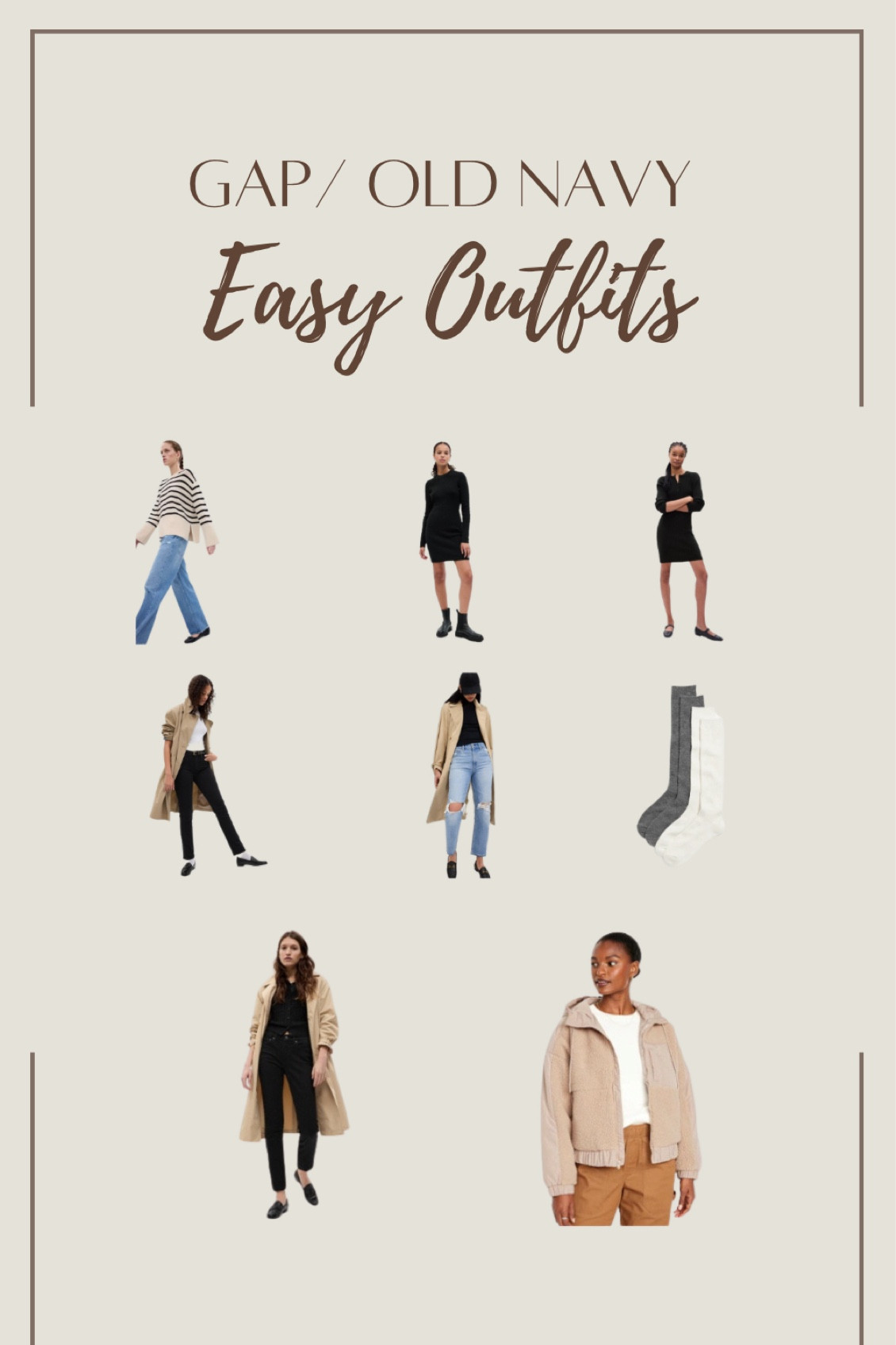 Easy pieces from Gap and Old Navy for Cyber Monday 50%

#LTKsalealert #LTKfindsunder50 #LTKCyberWeek