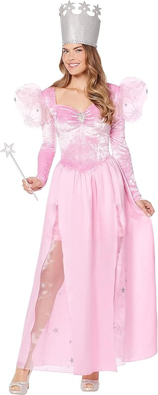 Spirit Halloween Adult Glinda The Good Witch The Wizard of Oz Costume | Amazon (US)