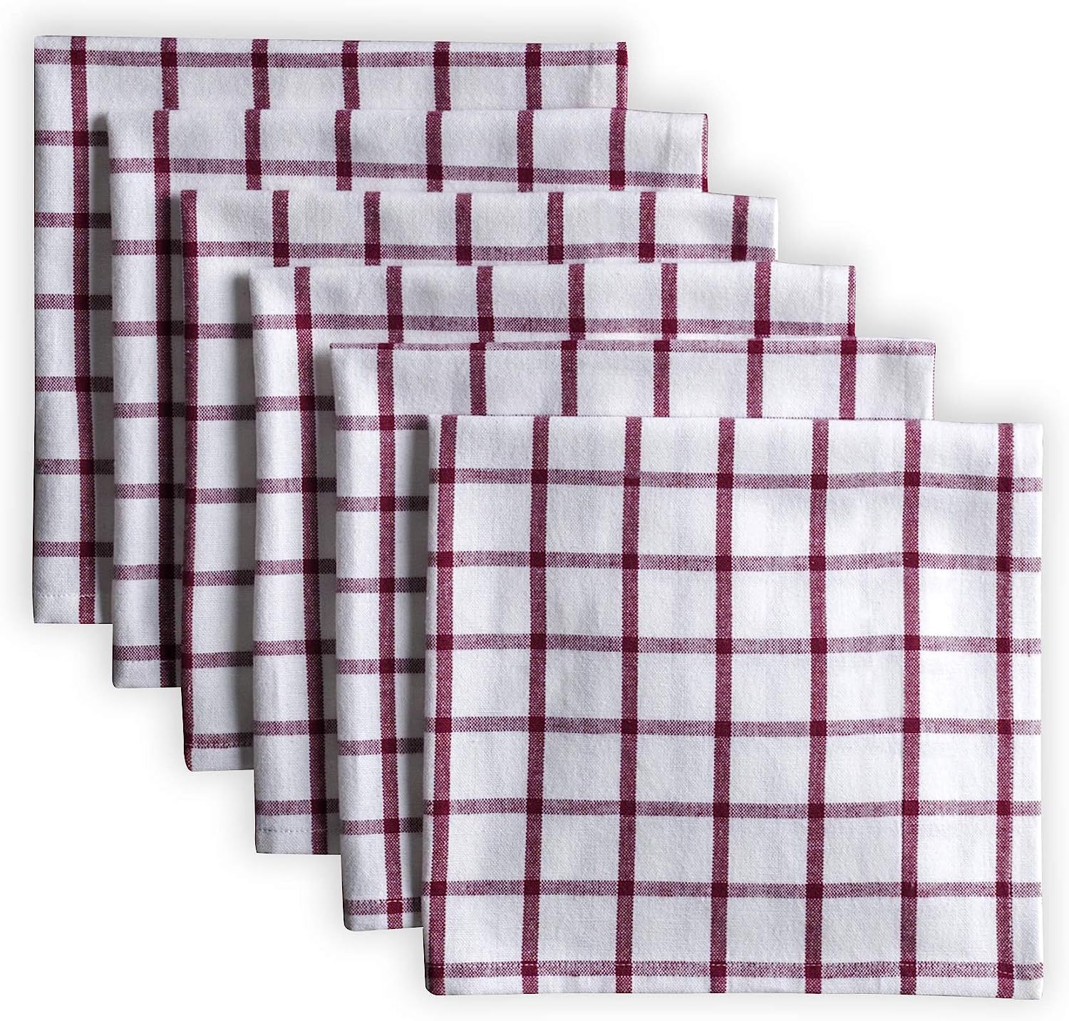Maison d' Hermine Zuid-Holland - Rhododendron 100% Cotton Set of 6 Cloth Napkins Soft and Comfort... | Amazon (US)