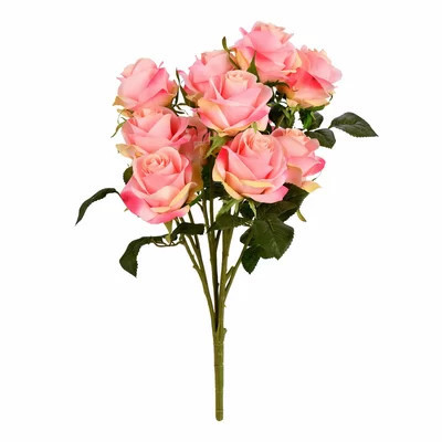 17.5" Artificial Rose Bush | Wayfair North America