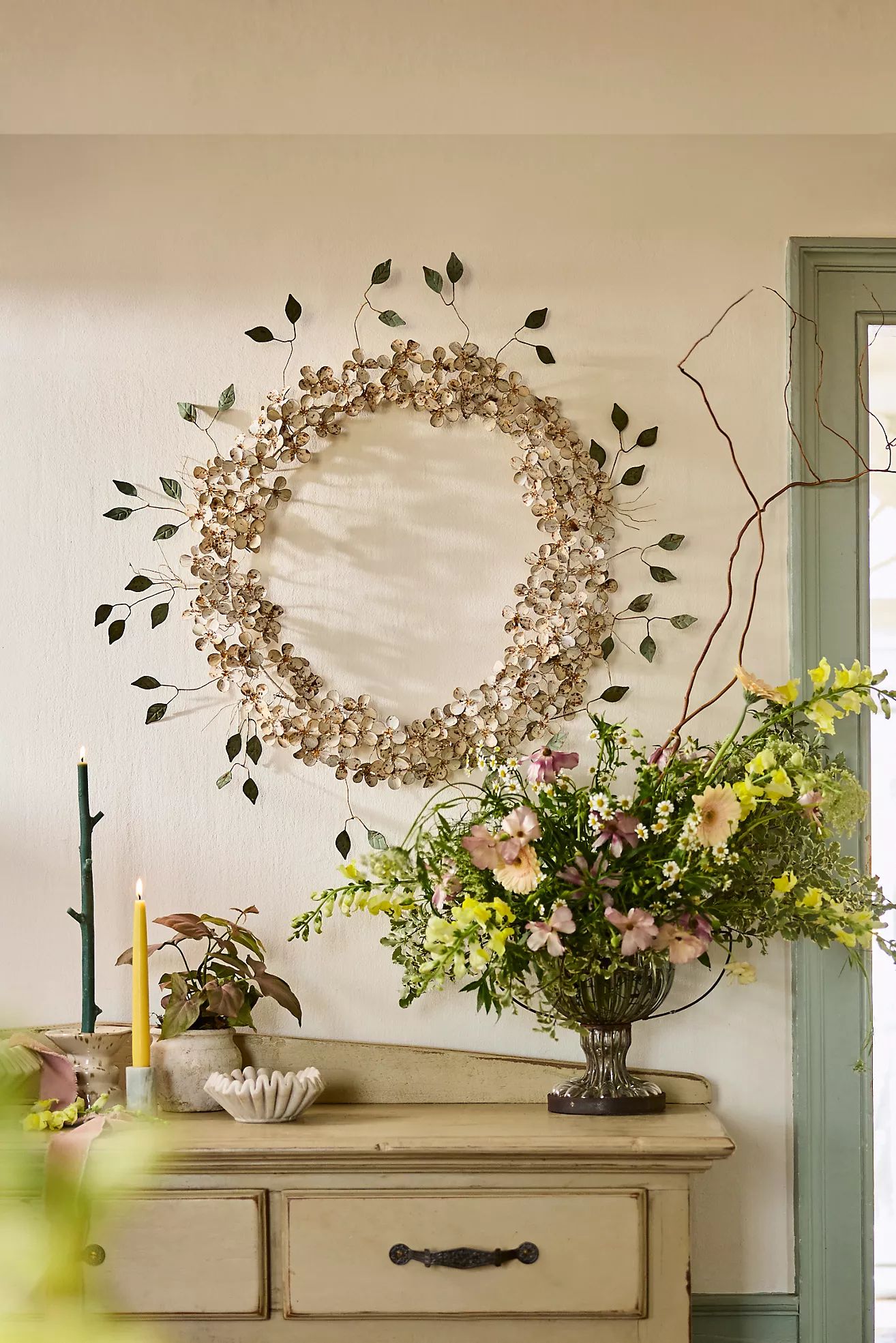 Dogwood Blossom Iron Wreath | Terrain