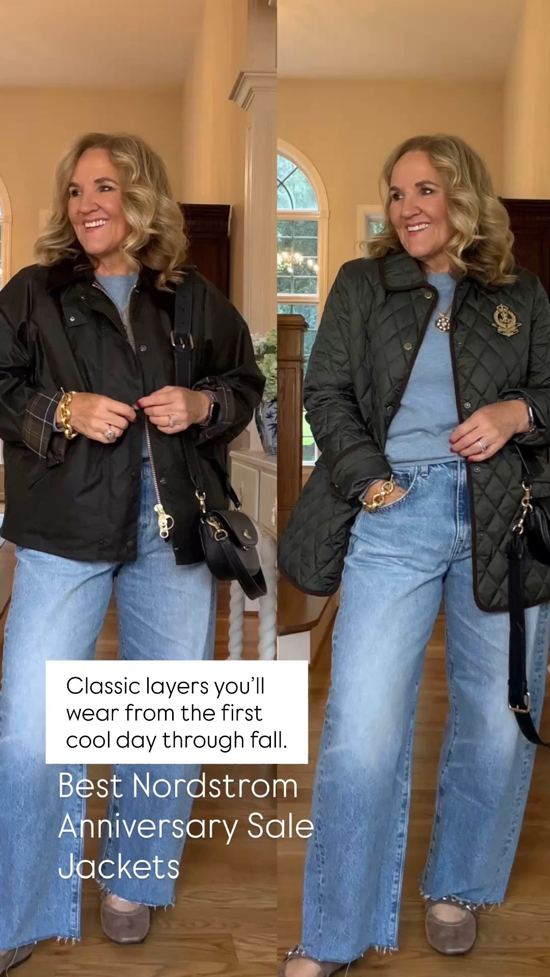 These Nordstrom Anniversary Sale jackets are two fall staples you’ll wear on repeat! Whether you prefer the classic utility jacket or a timeless quilted jacket, both pair perfectly with your favorite jeans and sweaters for effortless everyday style all season long.

💡 LTK MADE EASY
❤️ Heart = Support my posts!
🔖 Save = Get sale & restock alerts
📋 Lists = Keep favorites organized
📲 Share = Send lists and products to a friend. Hello, Christmas List!
💬 Comment = Ask me anything about what I’m wearing.:-)

#LTKootd #LTKOver40 #LTKSaleAlert