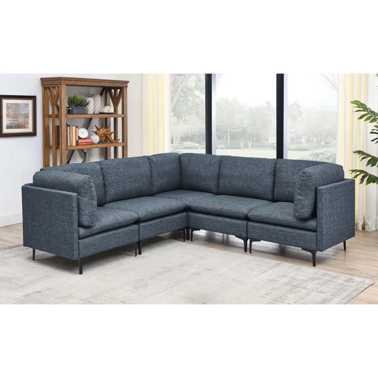 Aruna 5 - Piece Upholstered Sectional | Wayfair North America