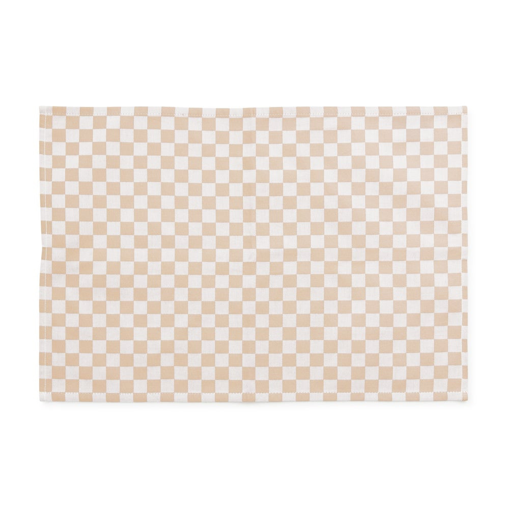 Flax Check Placemat, Set of 4 | MacKenzie-Childs