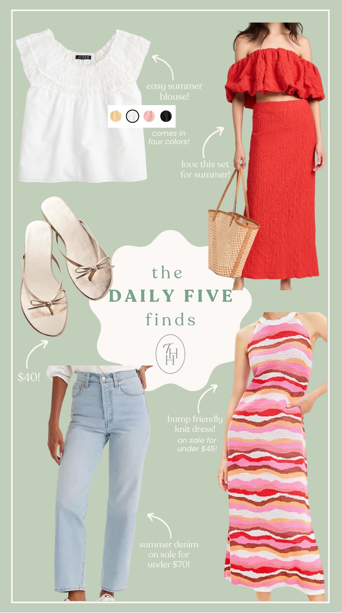 5/29 Daily 5 Finds 🍓 

#LTKSeasonal #LTKFindsUnder100 #LTKFindsUnder50