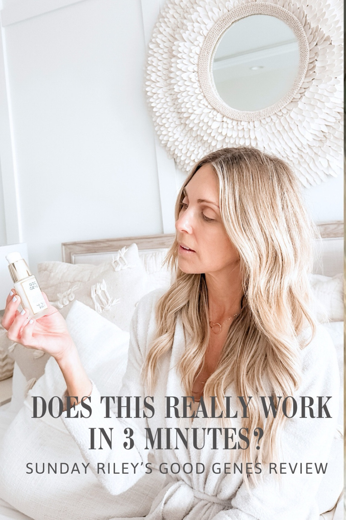 Yes, it works in 3 minutes as it claims.

Sunday Riley Good Genes All-in-One AHA Lactic Acid treatment comments hyperpigmentation, dark spots, fine lines and radiance ... and in under 3 minutes! You can visibly see it. I use this in the morning before vitamin C and moisturizer and then at night before bed. Get it at Sephora.  

#sundayrileypartner #ad #sundayriley @sephora @sundayriley #sundayrileygoodgenes #sephora 

#LTKover40 #LTKbeauty #LTKsalealert