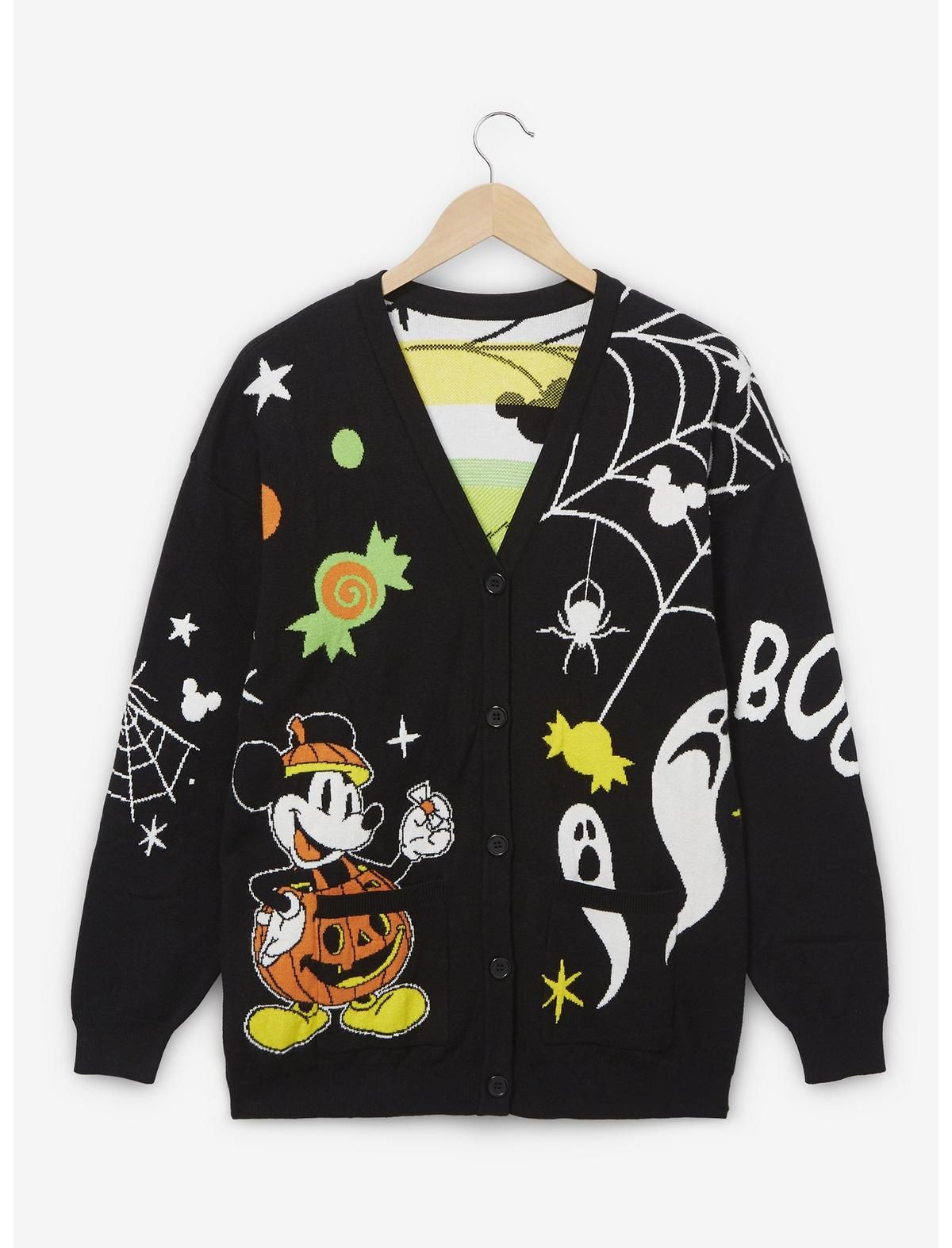 Disney Mickey Mouse Halloween Icons Cardigan - BoxLunch Exclusive | BoxLunch