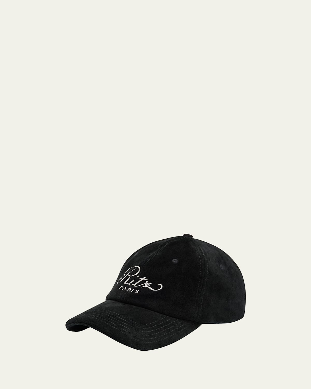 FRAME x Ritz Paris Men's Suede Baseball Hat | Bergdorf Goodman