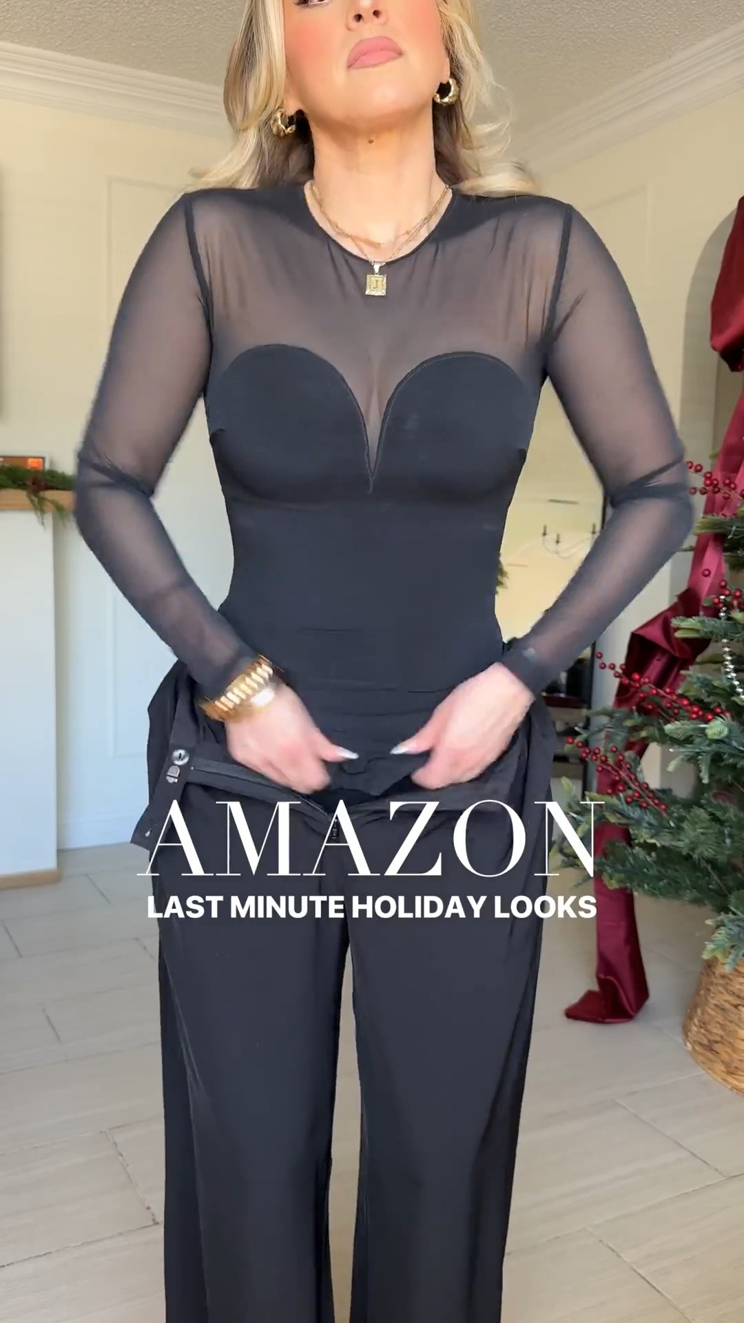 These @amazon shapewear pieces are tooo cute! 

Wearing small in all! 


#LTKPetite #LTKootd #LTKHoliday