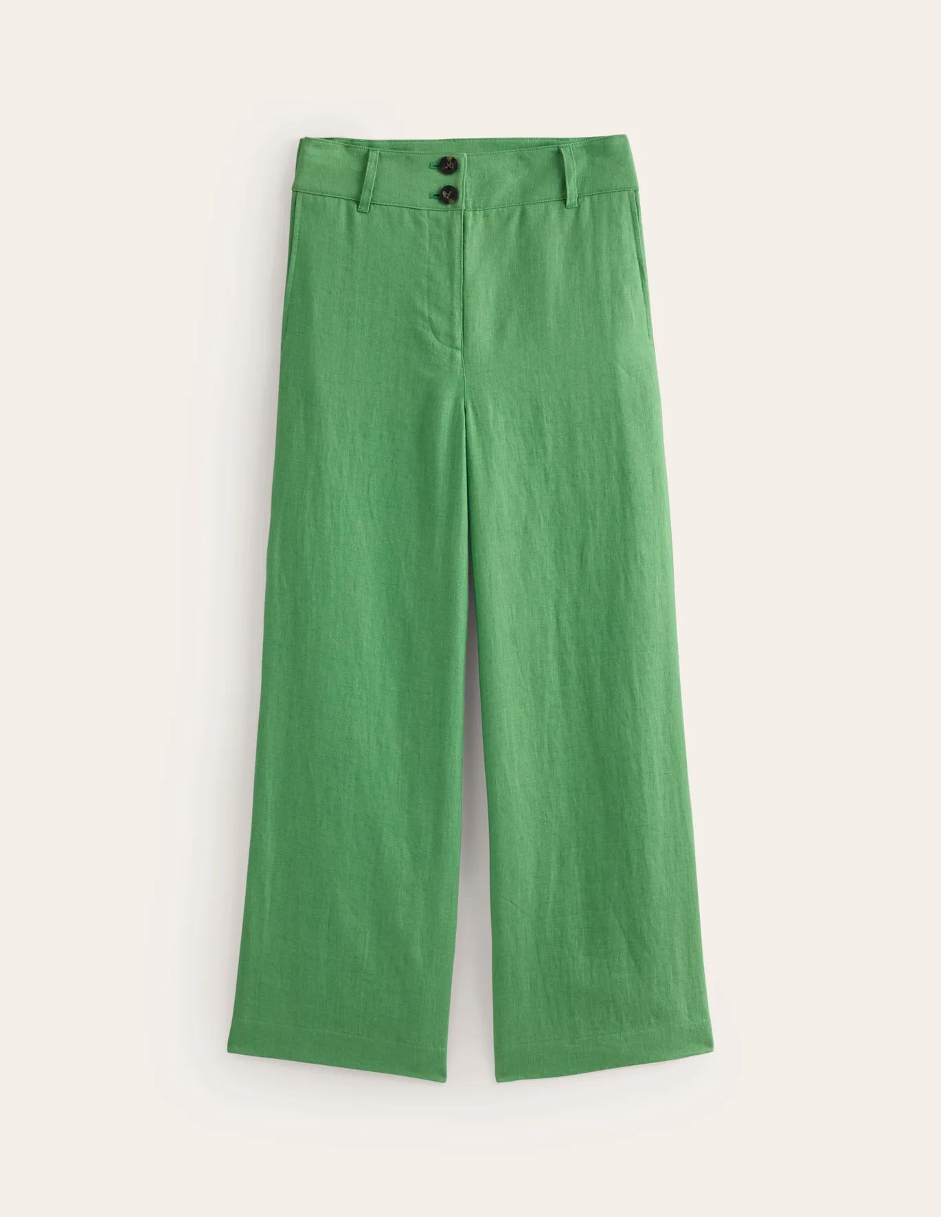 Westbourne Cropped Linen Pants | Boden (US)