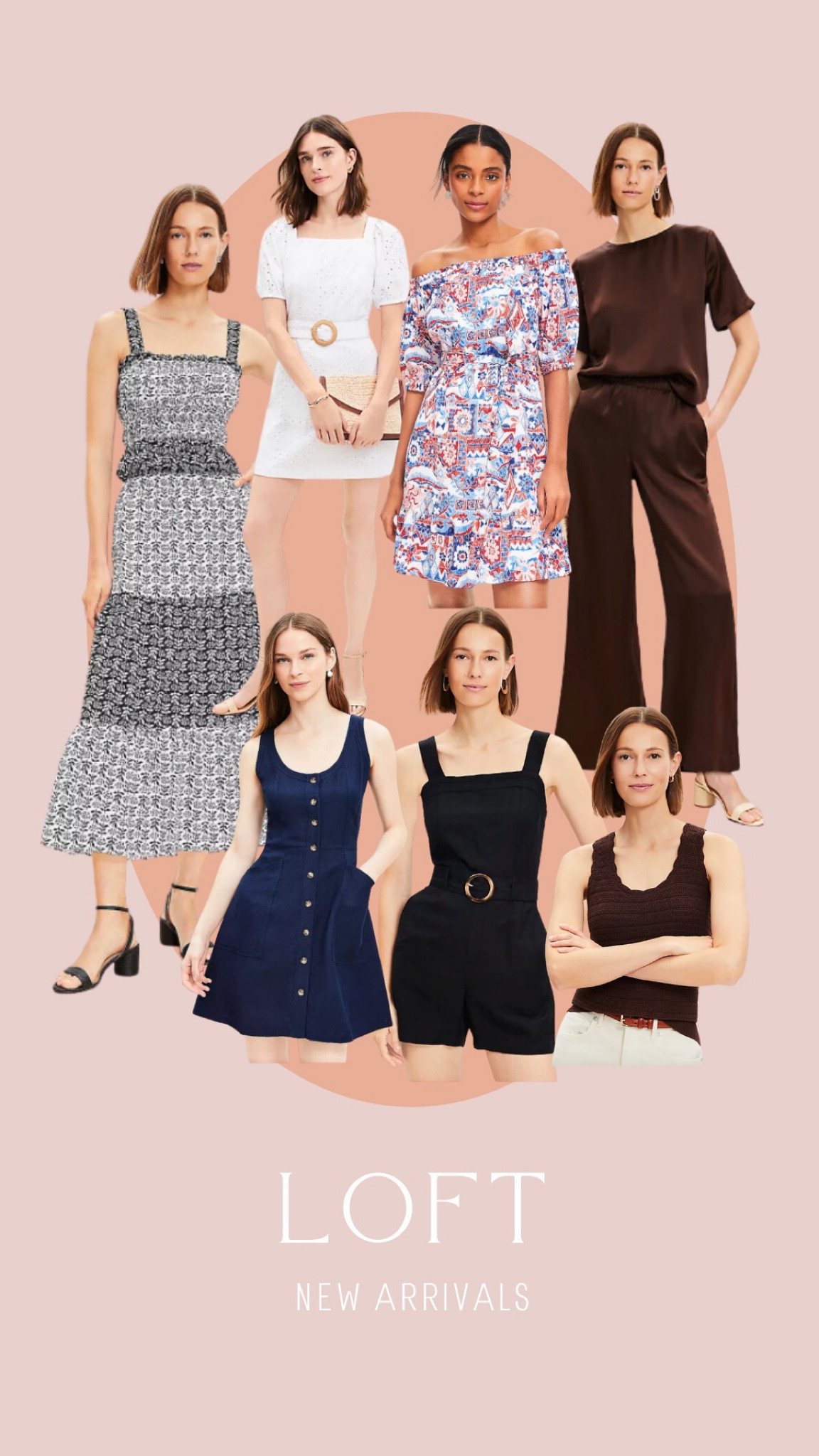 So many great LOFT new arrivals for Summer!! These brown pants are so silky soft and feel amazing on! 

#LTKstyletip #LTKmidsize #LTKfindsunder100