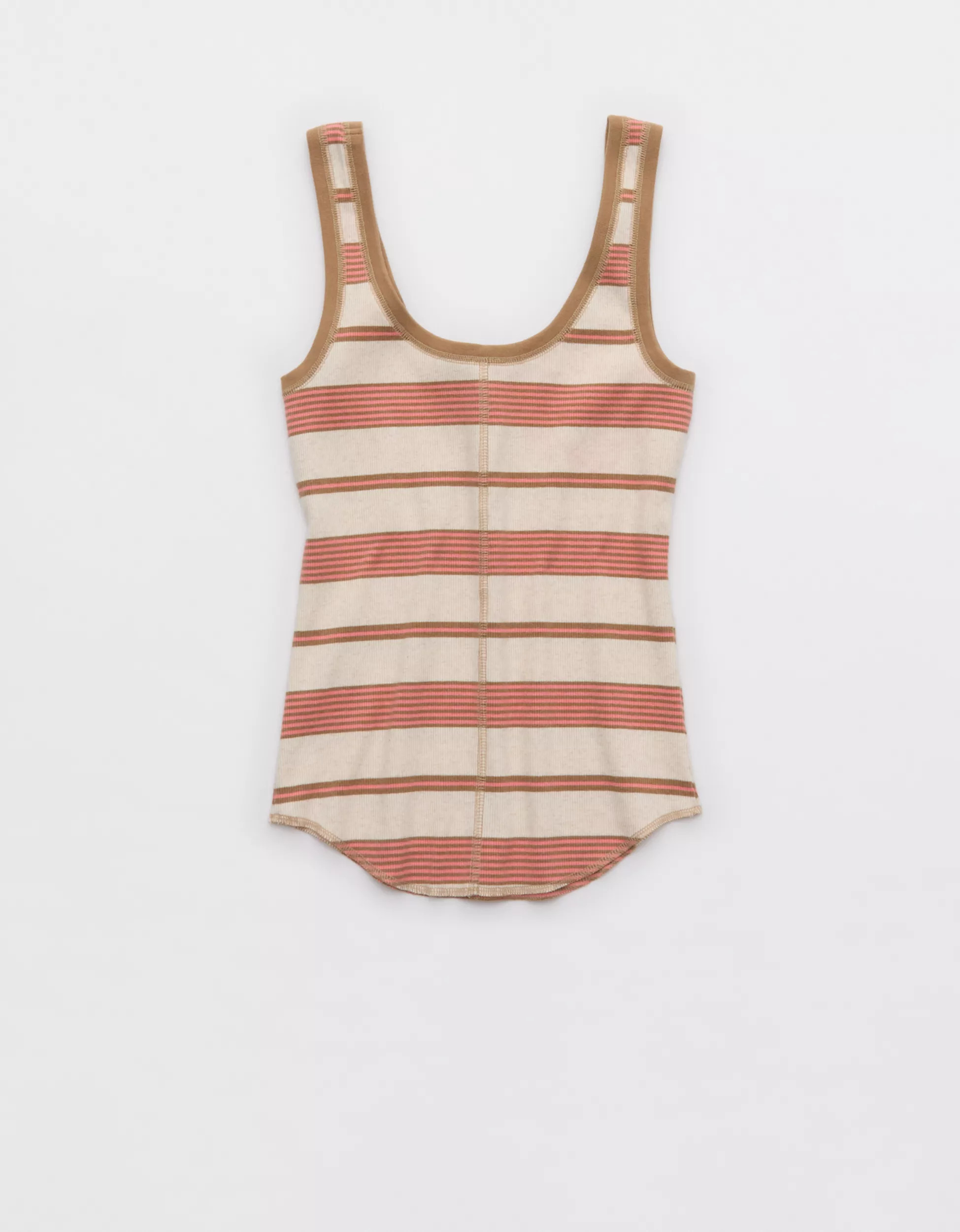 Aerie Ribbed Scoop Neck Tank Top | Aerie