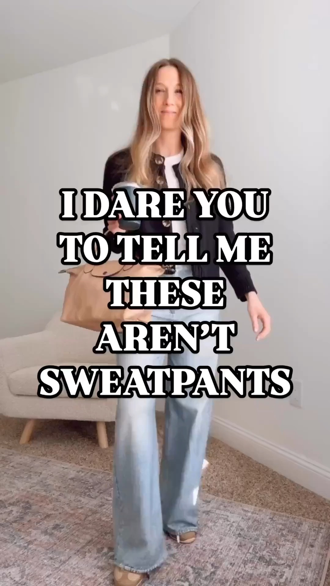 These sweatpants jeans will change your life. Because they’re sweatpants, and no one will know! Perfect with everything you wear to work!

#LTKWorkwear #LTKOver40 #LTKdayinmylife