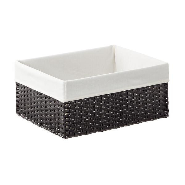 Montauk Woven Rectangular Storage Bins | The Container Store