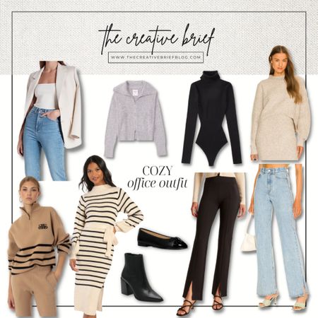 Cozy workwear to keep it casual and comfortable whether you’re in the office or at home 

Gift guide, holiday outfit, Holiday dress, stocking stuffer, office outfit, back to work, work outfit, work style, business casual, work from home outfit, boots, Christmas outfit, cyber Monday 

#LTKunder100 #LTKshoecrush #LTKworkwear