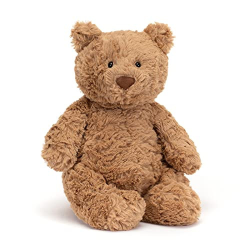 Jellycat Bartholomew Bear Stuffed Animal, Medium, 10 inches - Teddy Bear Plush - Soft and Huggable - Classic Children's Gift | Amazon (US)