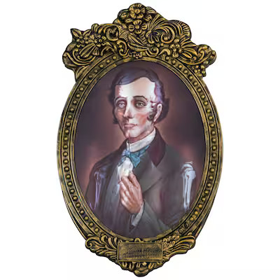 Disney 3.5-ft Disney The Haunted Mansion Lighted Hanging Skeleton Decoration | Lowe's