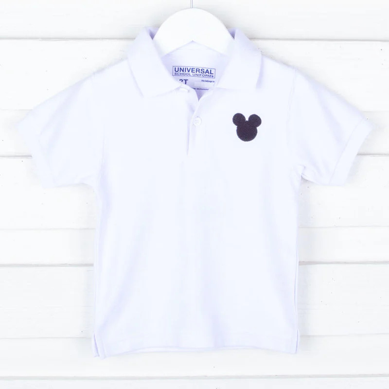 Mouse Ears Short Sleeve Polo | Classic Whimsy