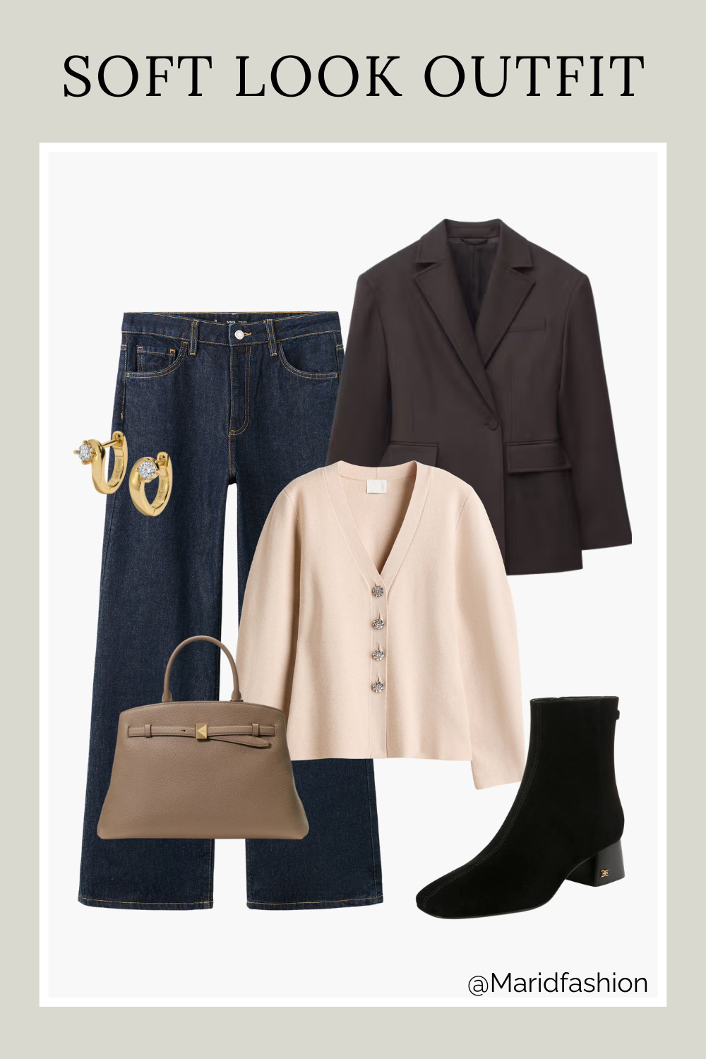 Embrace the "soft girl" aesthetic with this dreamy, feminine soft look outfit idea. Think creamy neutrals, delicate textures, and effortless silhouettes that feel as good as they look. The perfect ensemble for a brunch date or a cozy afternoon out. Shop the full look on my LTK! 
#LTKsoftstyle #SoftGirlAesthetic #NeutralOOTD #MonochromeLook #CozyChic #FeminineStyle #SoftMinimalism #DreamyOutfits #LTKstyletip #PastelAesthetic #ElegantStyle 

 #LTKSpringSale #LTKootd #LTKPetite