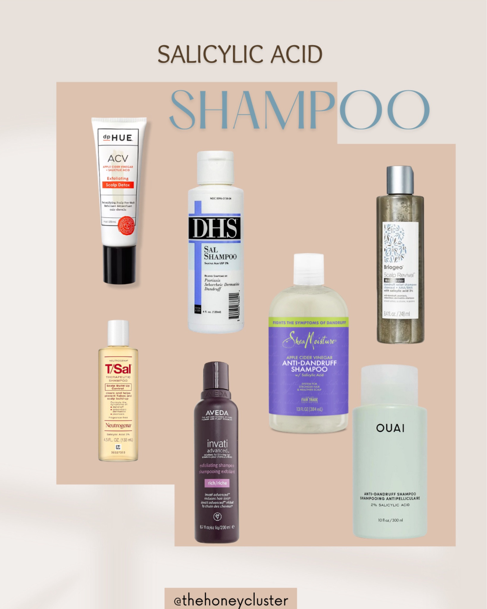 One of the key ingredients to fighting scalp building is salicylic acid! These shampoos are sure to get the job done without damaging or causing pain to your scalp in the meantime 

#LTKBeauty #LTKFindsUnder50 #LTKFindsUnder100